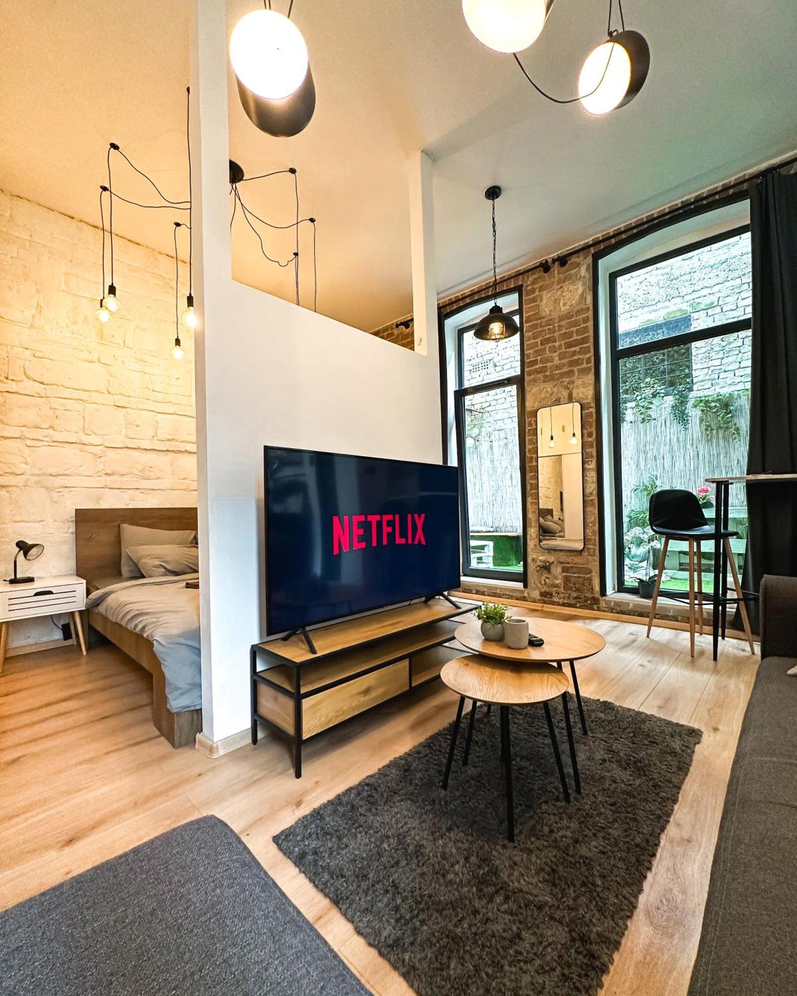 Urban Studio With Private Garden Near Andrassy 布达佩斯 外观 照片